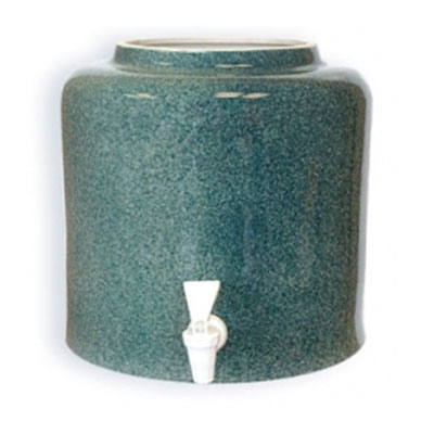 Диспенсер керамический с краником (Зеленый)