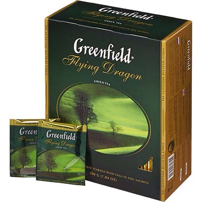 Чай пакетированный Greenfield Flying Dragon 100 х 2 г