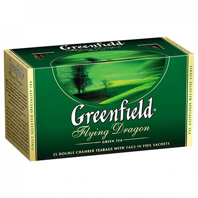 Чай пакетированный Greenfield Flying Dragon 25 x 2 г